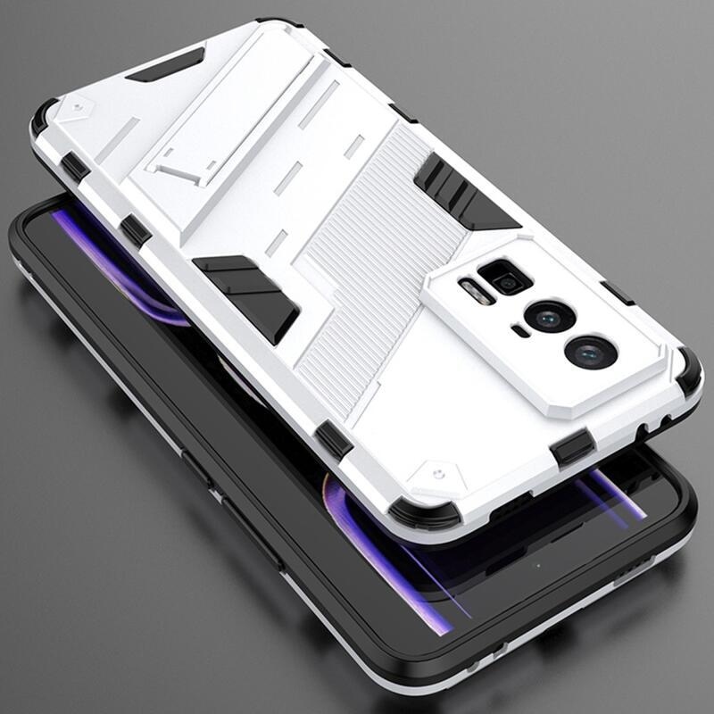 Armory tartós hibrid borítás Xiaomi Poco F5 Pro készülékhez - fehér