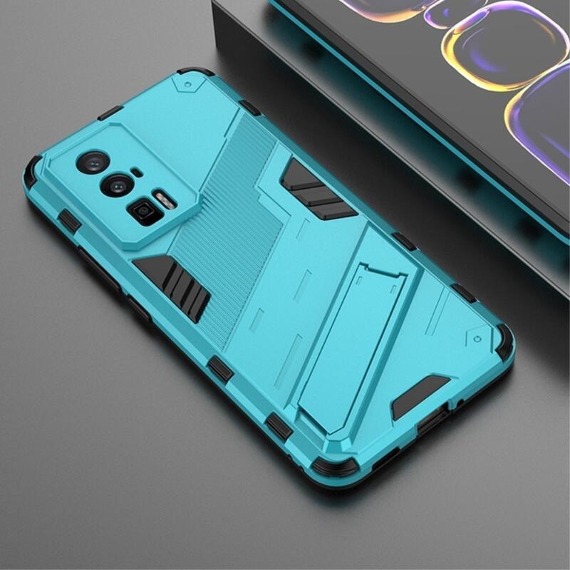 Armory tartós hibrid borítás Xiaomi Poco F5 Pro készülékhez - világoskék