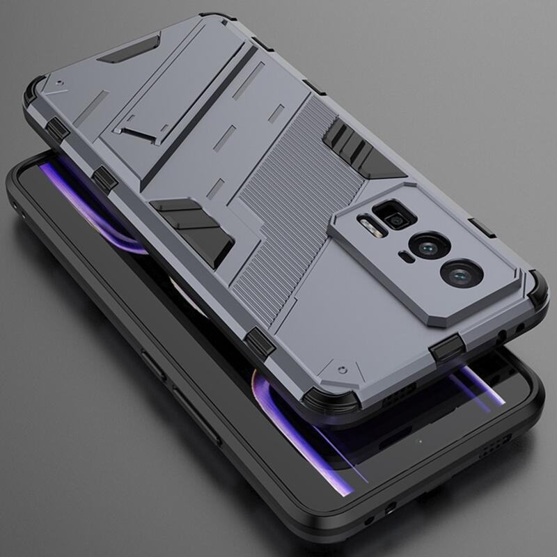 Armory tartós hibrid borító Xiaomi Poco F5 Pro készülékhez - sötétkék