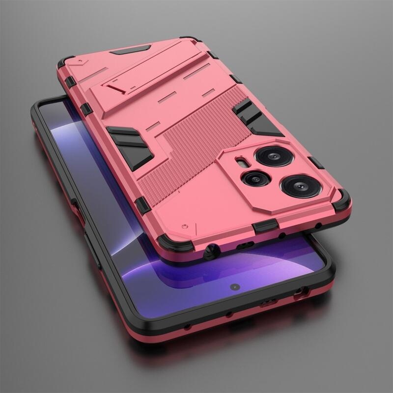 Armory tartós hibrid borítás Xiaomi Poco F5-hez - rózsaszínű