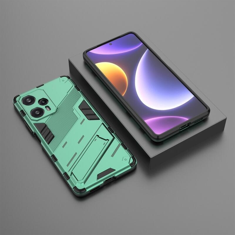 Armory tartós hibrid borítás Xiaomi Poco F5 készülékhez - zöld