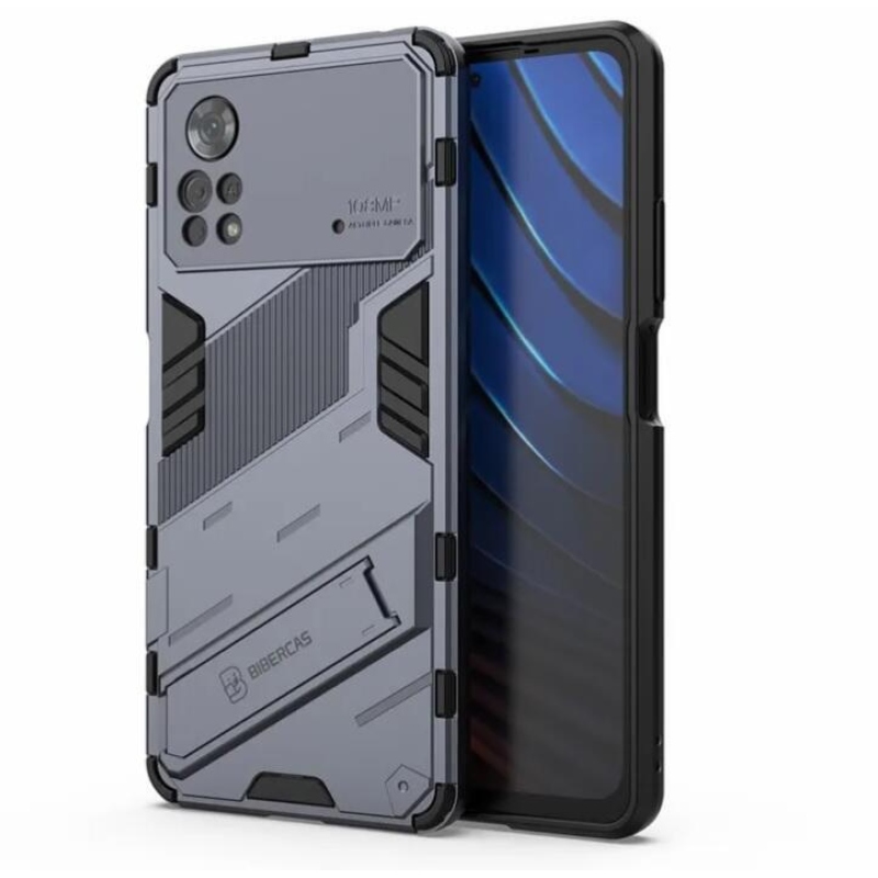 Armory tartós hibrid borítás Xiaomi Poco X4 Pro 5G készülékhez - sötétkék