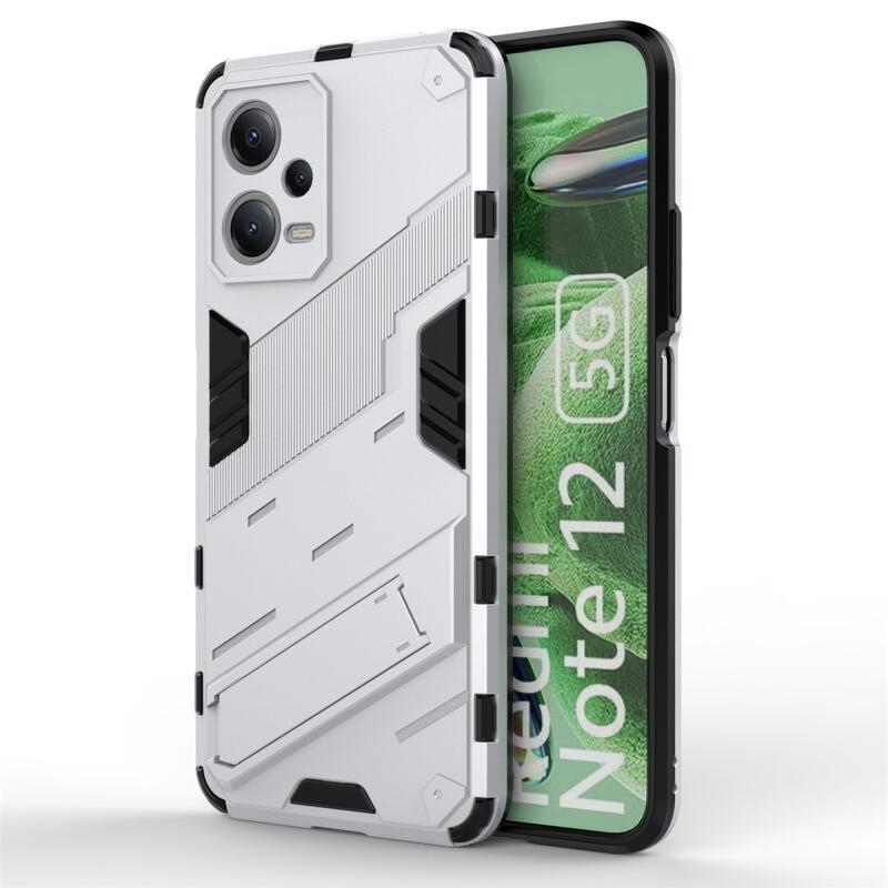 Armory tartós hibrid borítás Xiaomi Redmi Note 12 5G/Poco X5 5G - fehér