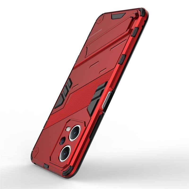 Armory tartós hibrid borító Xiaomi Redmi Note 12 5G/Poco X5 5G - piros