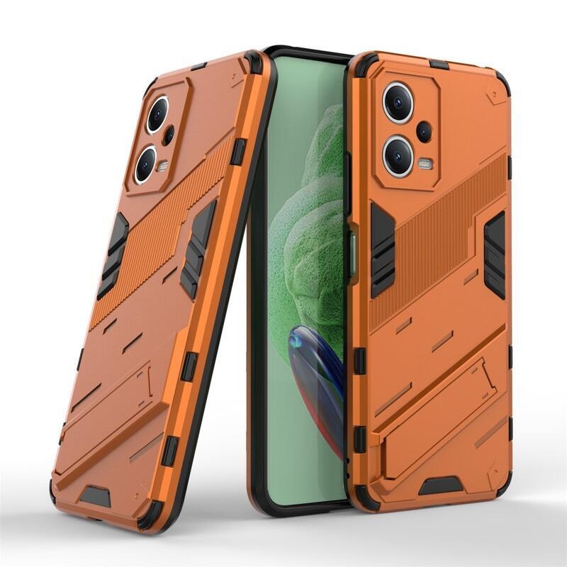 Armory tartós hibrid borító Xiaomi Redmi Note 12 5G/Poco X5 5G - narancssárga