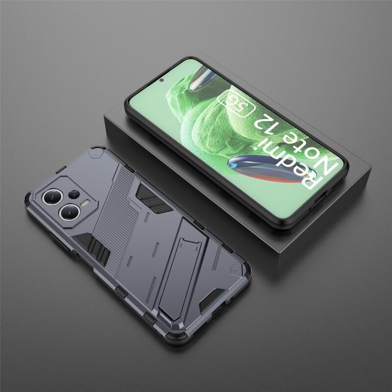 Armory tartós hibrid borítás Xiaomi Redmi Note 12 5G/Poco X5 5G - sötétkék