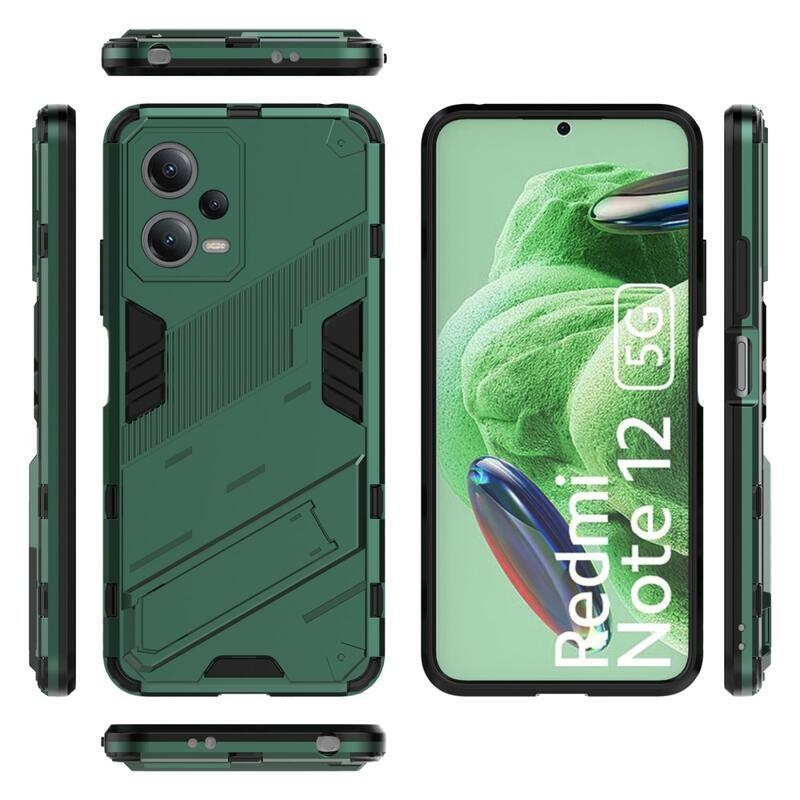 Armory tartós hibrid borító Xiaomi Redmi Note 12 5G/Poco X5 5G - zöld