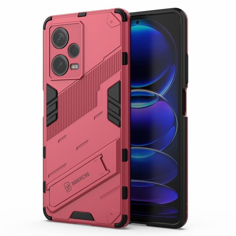 Armory tartós hibrid borító Xiaomi Redmi Note 12 Pro+ 5G - rózsaszínű