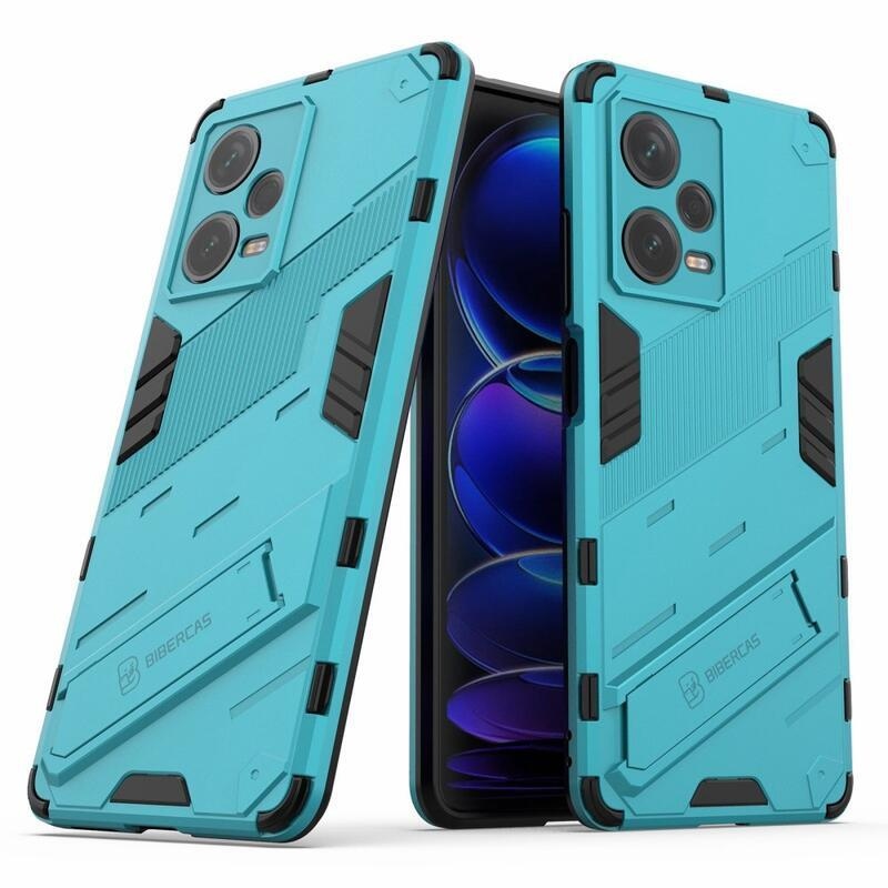 Armory tartós hibrid borító Xiaomi Redmi Note 12 Pro+ 5G - világoskék színű