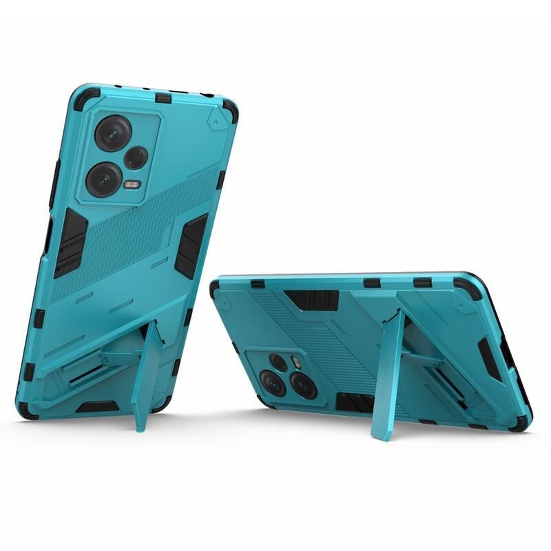 Armory tartós hibrid borító Xiaomi Redmi Note 12 Pro+ 5G - világoskék színű