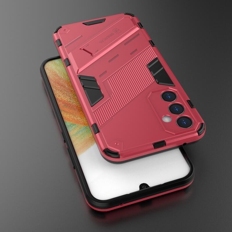 Armory tartós hibrid borító Samsung Galaxy A34 5G készülékhez - rózsaszínű