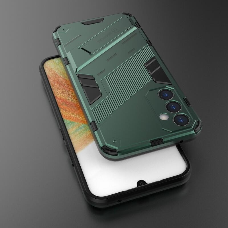 Armory tartós hibrid borító Samsung Galaxy A34 5G készülékhez - zöld