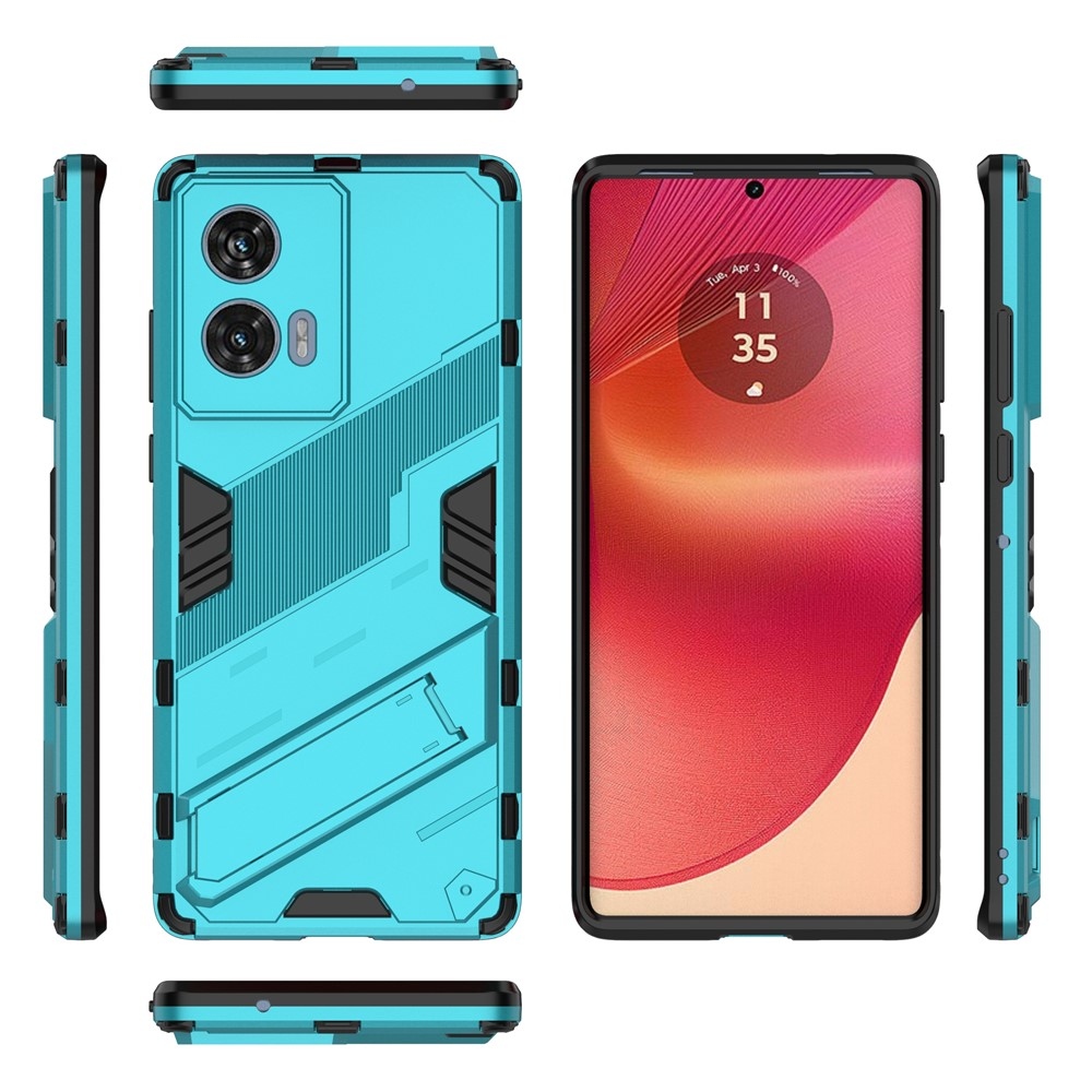 Tartós védőburkolat Motorola Edge 50 Fusion 5G készülékhez - világoskék színben