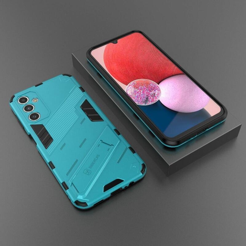 Tartós borítás Samsung Galaxy A14 4G/5G készülékhez - világoskék színben