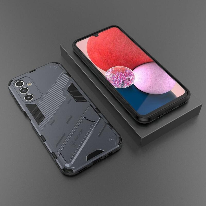 Tartós borítás Samsung Galaxy A14 4G/5G készülékhez - sötétkék