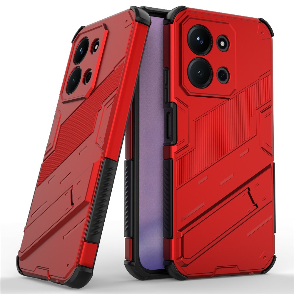 Armory tartós borítás Xiaomi Redmi 15C 4G (171mm)/Poco C85 4G (171mm) - piros