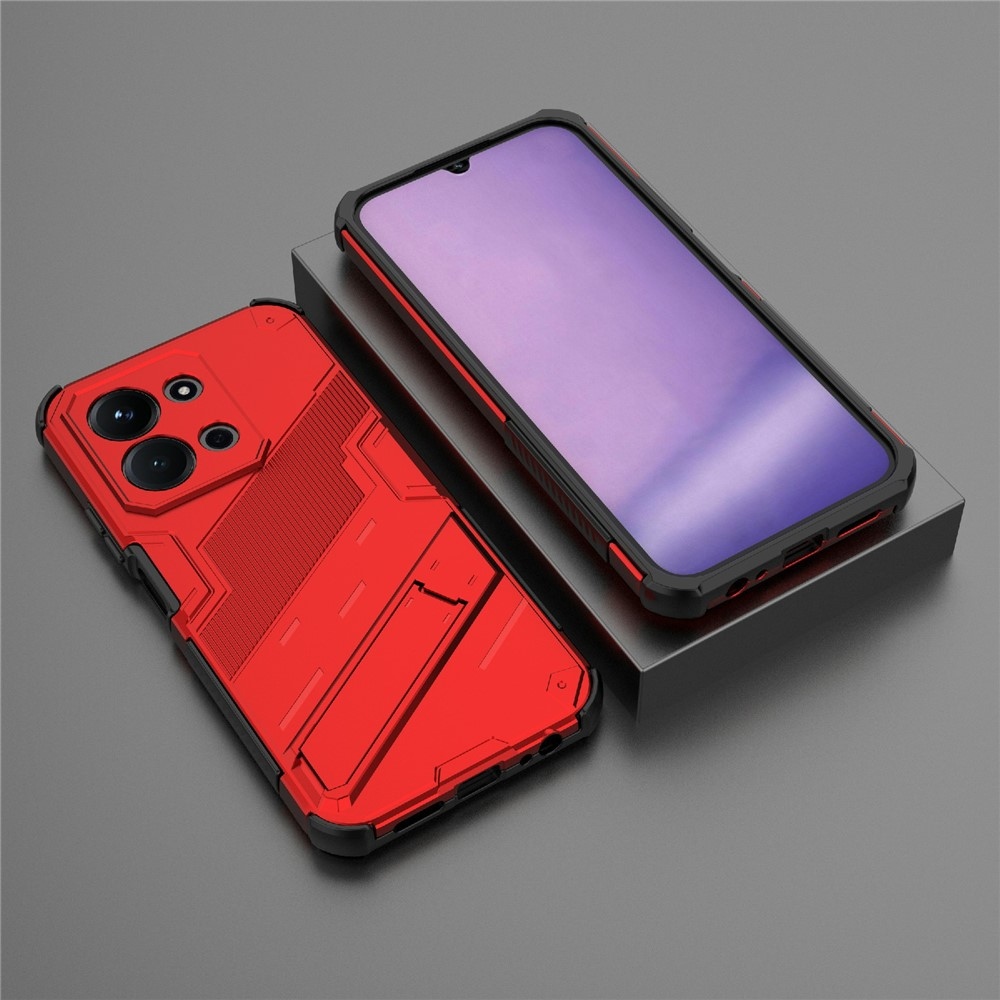 Armory tartós borítás Xiaomi Redmi 15C 4G (171mm)/Poco C85 4G (171mm) - piros