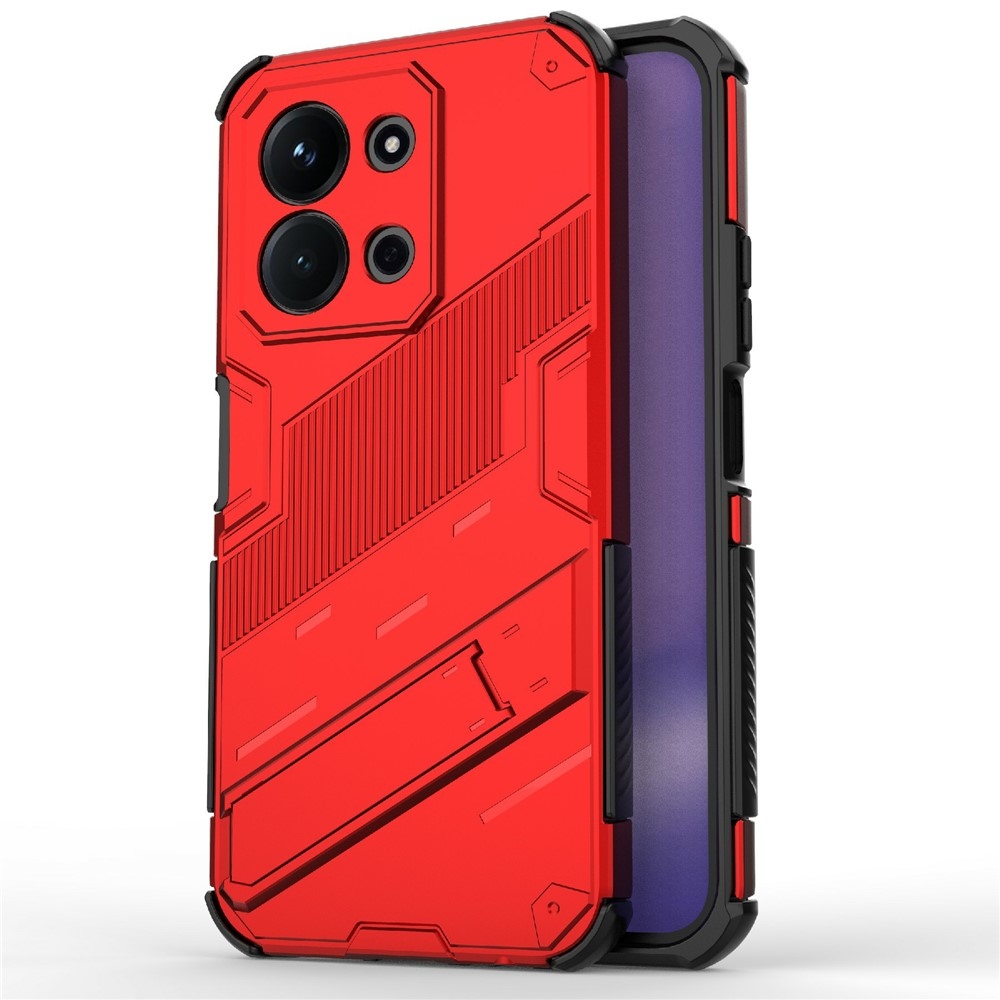 Armory tartós borítás Xiaomi Redmi 15C 4G (171mm)/Poco C85 4G (171mm) - piros