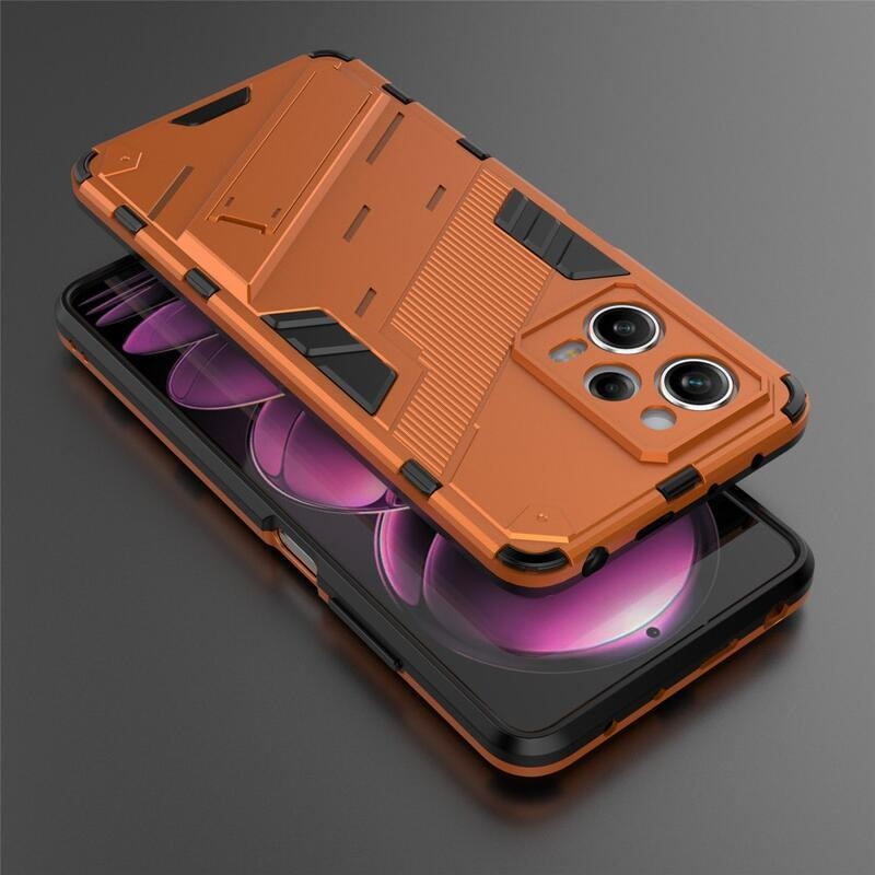 Armory tartós borító Xiaomi Redmi Note 12 Pro 5G/Poco X5 Pro 5G - narancssárga színben