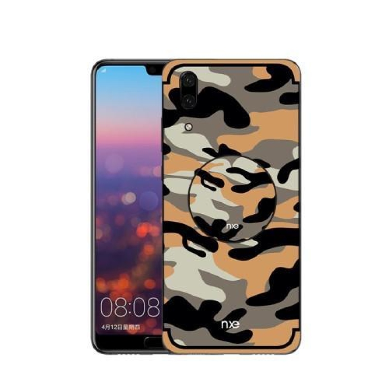 Army hibrid zselés tok Huawei P20-hoz - narancssárga