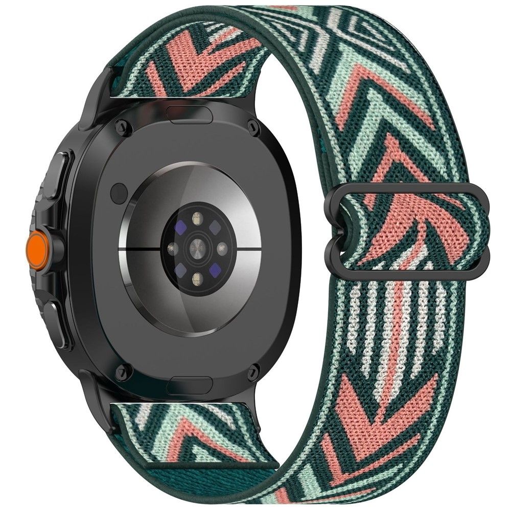 Arrow nylon rugalmas szíj a Samsung Galaxy Watch8 Classic 46 mm-es/Watch8 44 mm-es/40 mm-es modellekhez – C mintázat