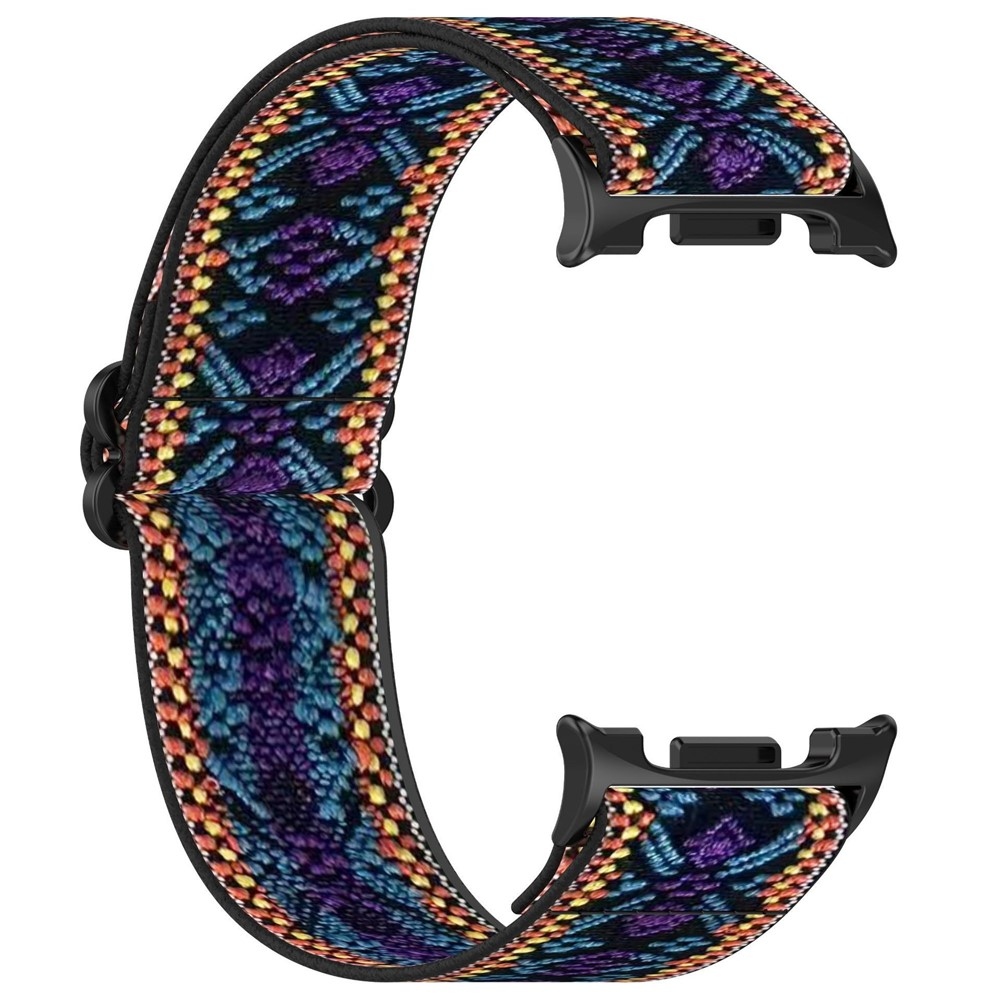 Arrow nylon rugalmas szíj a Samsung Galaxy Watch8 Classic 46 mm-es/Watch8 44 mm-es/40 mm-es modellekhez – E mintázat
