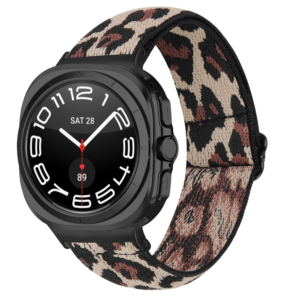 Arrow nylon rugalmas szíj a Samsung Galaxy Watch9 40 mm/44 mm-es modellhez – B mintázat