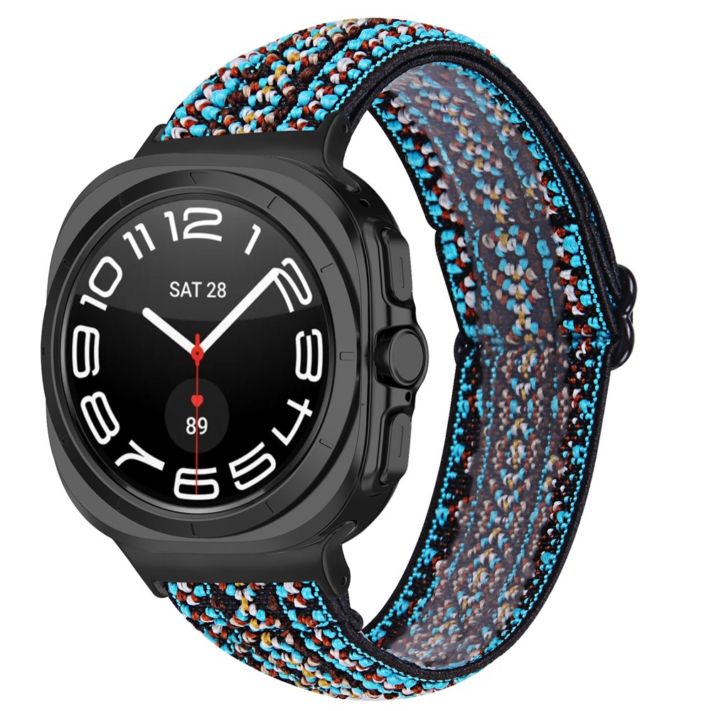 Arrow nylon rugalmas szíj a Samsung Galaxy Watch9 40 mm-es/44 mm-es modellhez – C mintázat