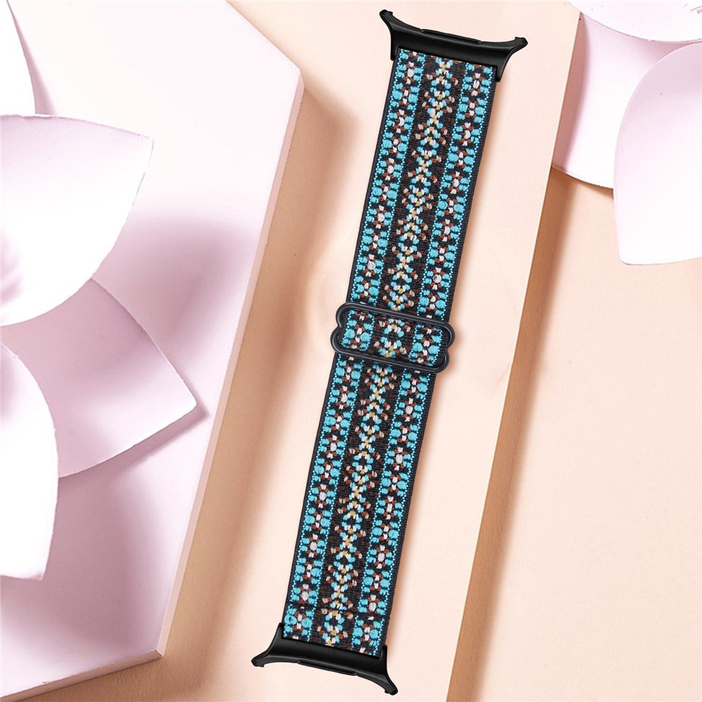 Arrow nylon rugalmas szíj a Samsung Galaxy Watch9 40 mm-es/44 mm-es modellhez – C mintázat