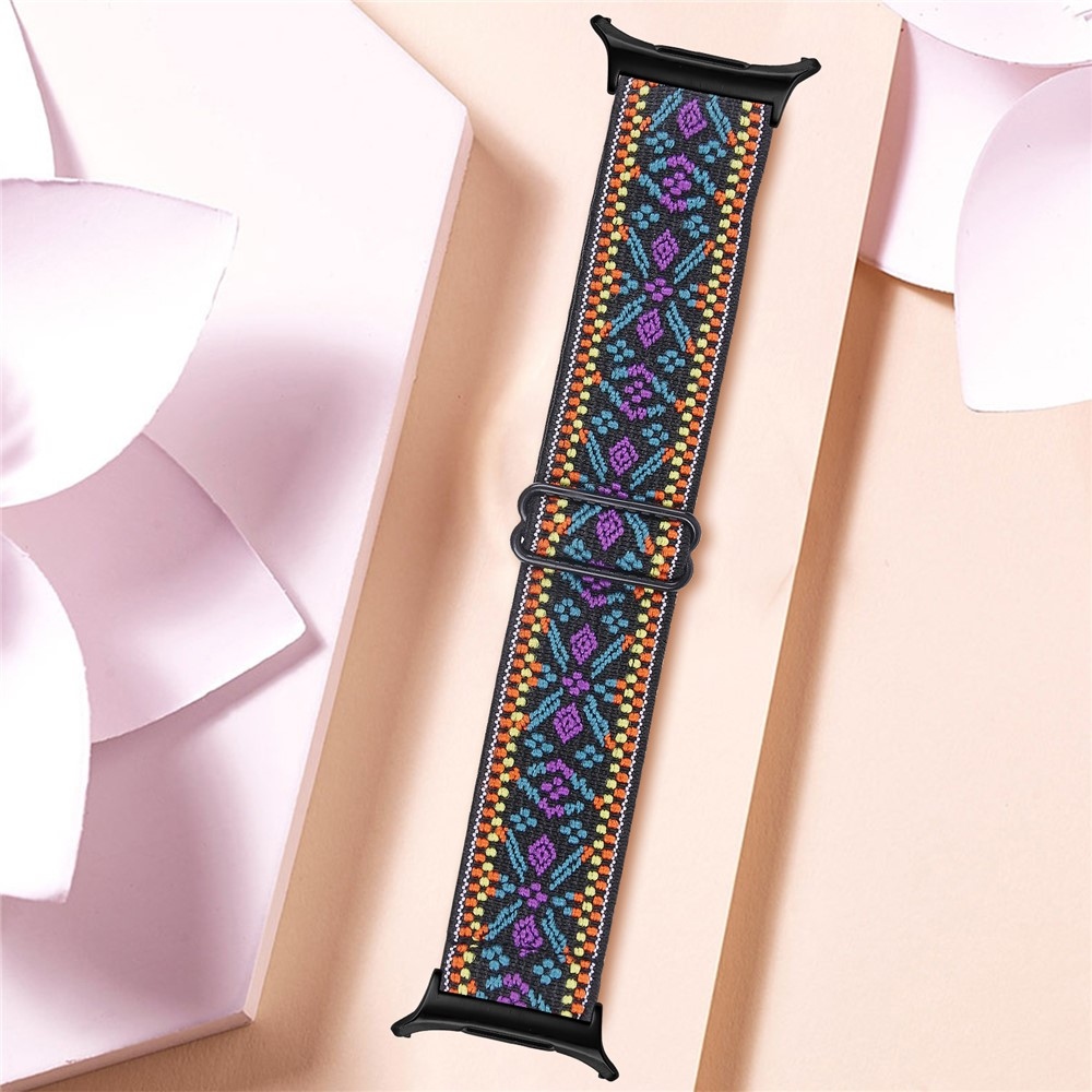 Arrow nylon rugalmas szíj a Samsung Galaxy Watch9 40 mm-es/44 mm-es modellhez – D mintázat