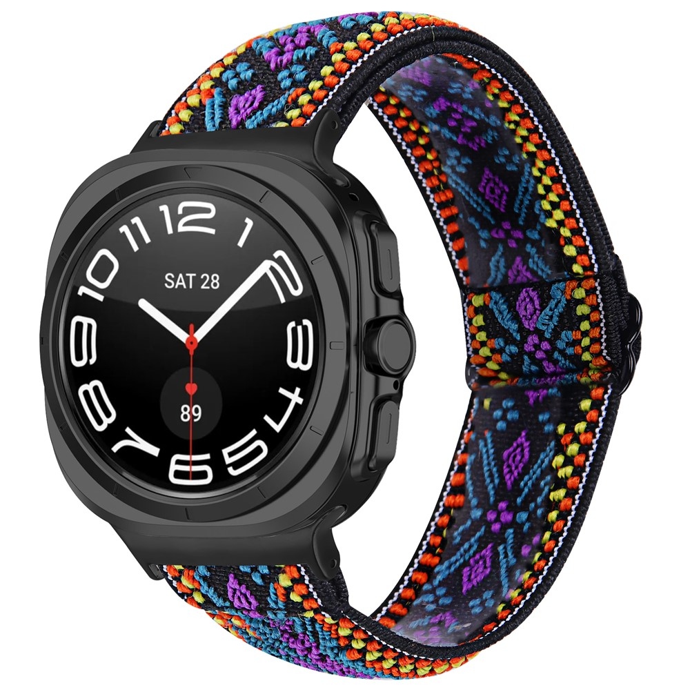 Arrow nylon rugalmas szíj a Samsung Galaxy Watch9 40 mm-es/44 mm-es modellhez – D mintázat