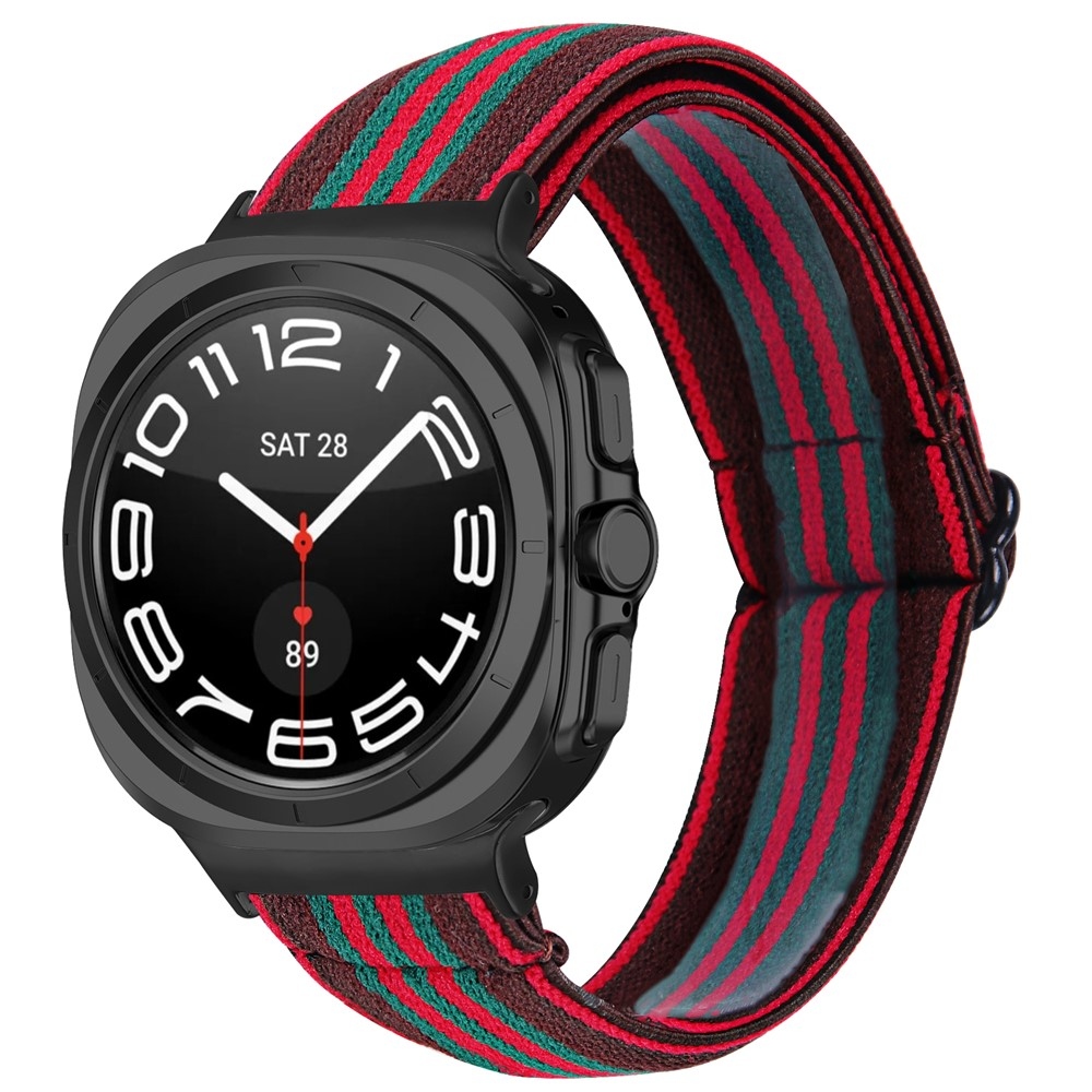 Arrow nylon rugalmas szíj a Samsung Galaxy Watch9 40 mm-es/44 mm-es modellhez – E mintázat