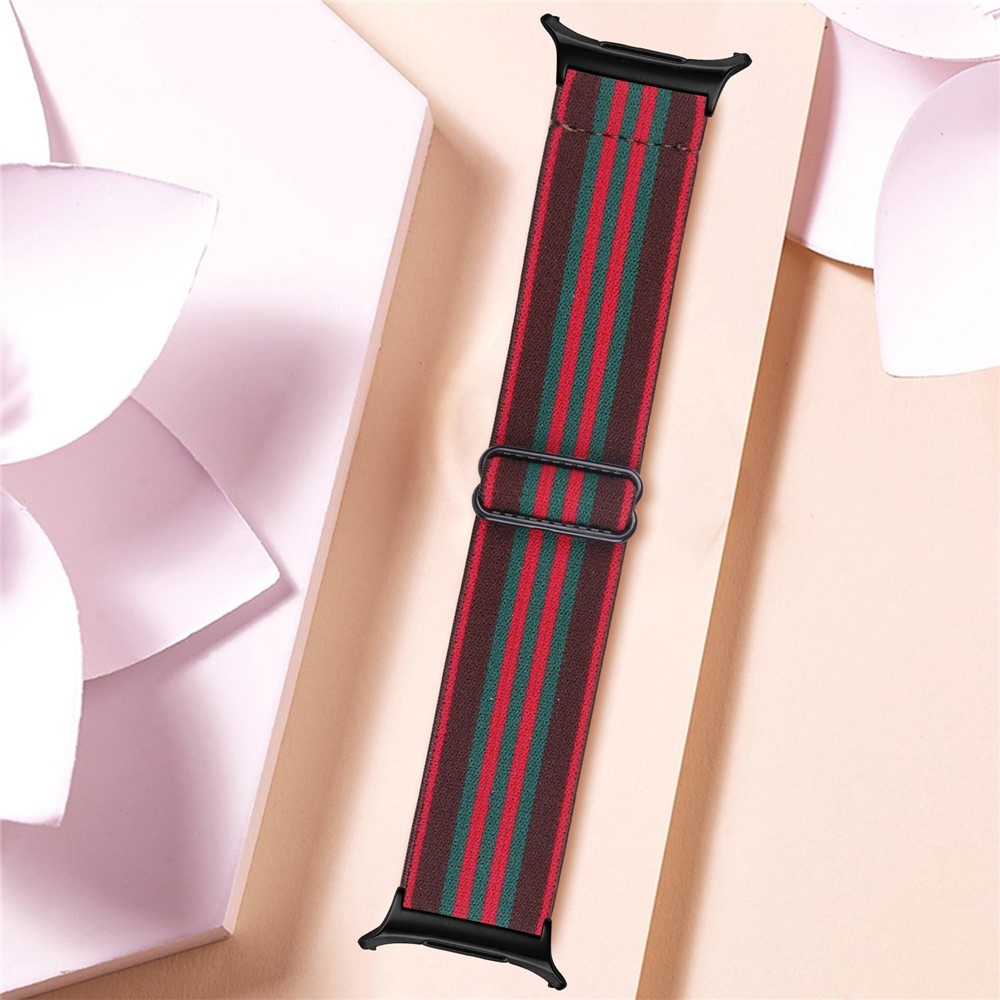 Arrow nylon rugalmas szíj a Samsung Galaxy Watch9 40 mm-es/44 mm-es modellhez – E mintázat