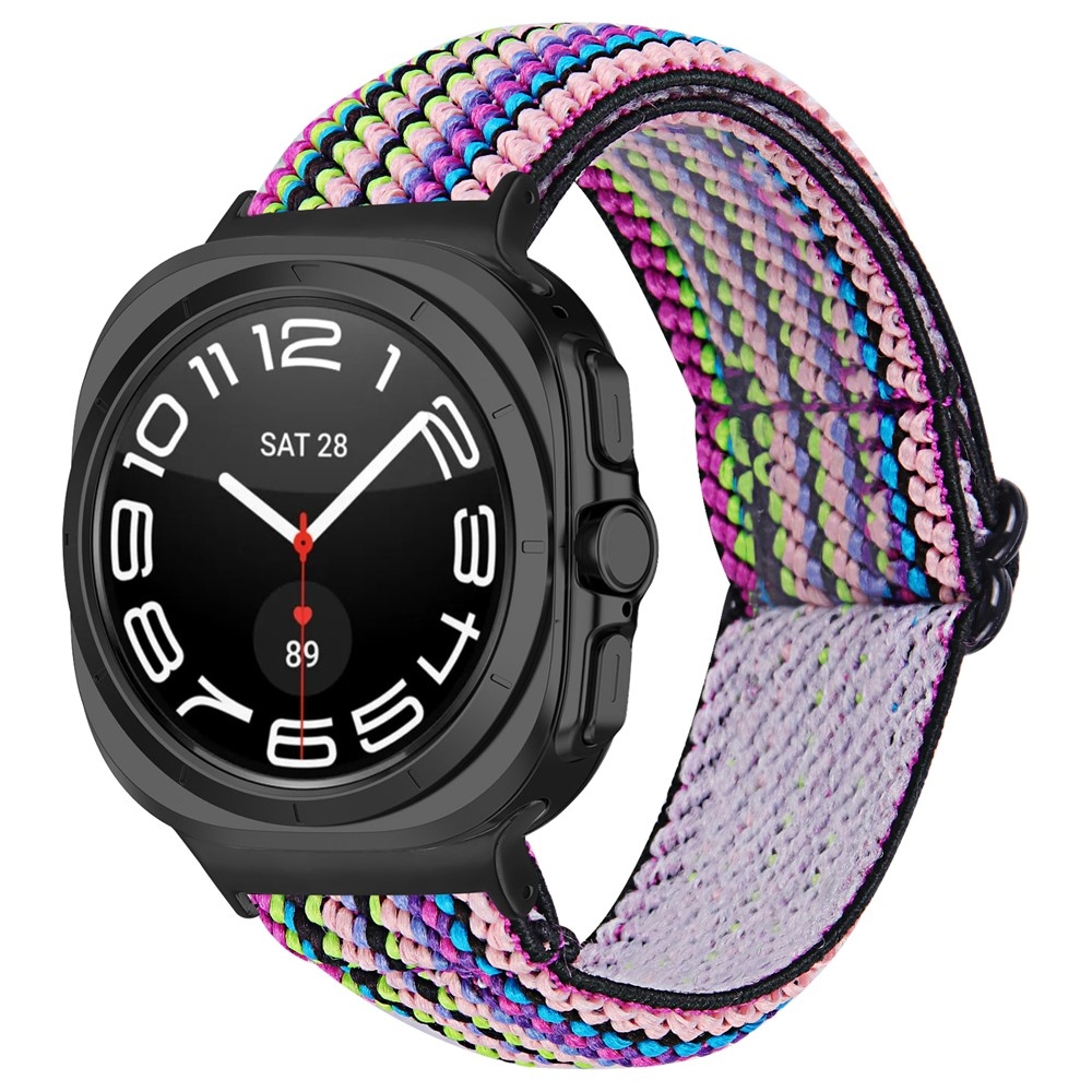 Arrow nylon rugalmas szíj a Samsung Galaxy Watch9 40 mm-es/44 mm-es modellhez – G mintázat