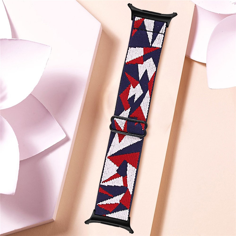 Arrow nylon rugalmas szíj a Samsung Galaxy Watch9 40 mm-es/44 mm-es modellhez – H mintázat