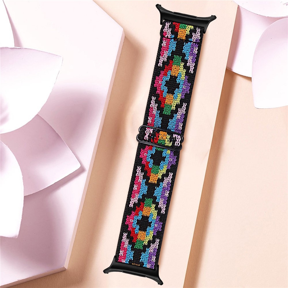 Arrow nylon rugalmas szíj a Samsung Galaxy Watch9 40 mm/44 mm-es modellhez – I. mintázat