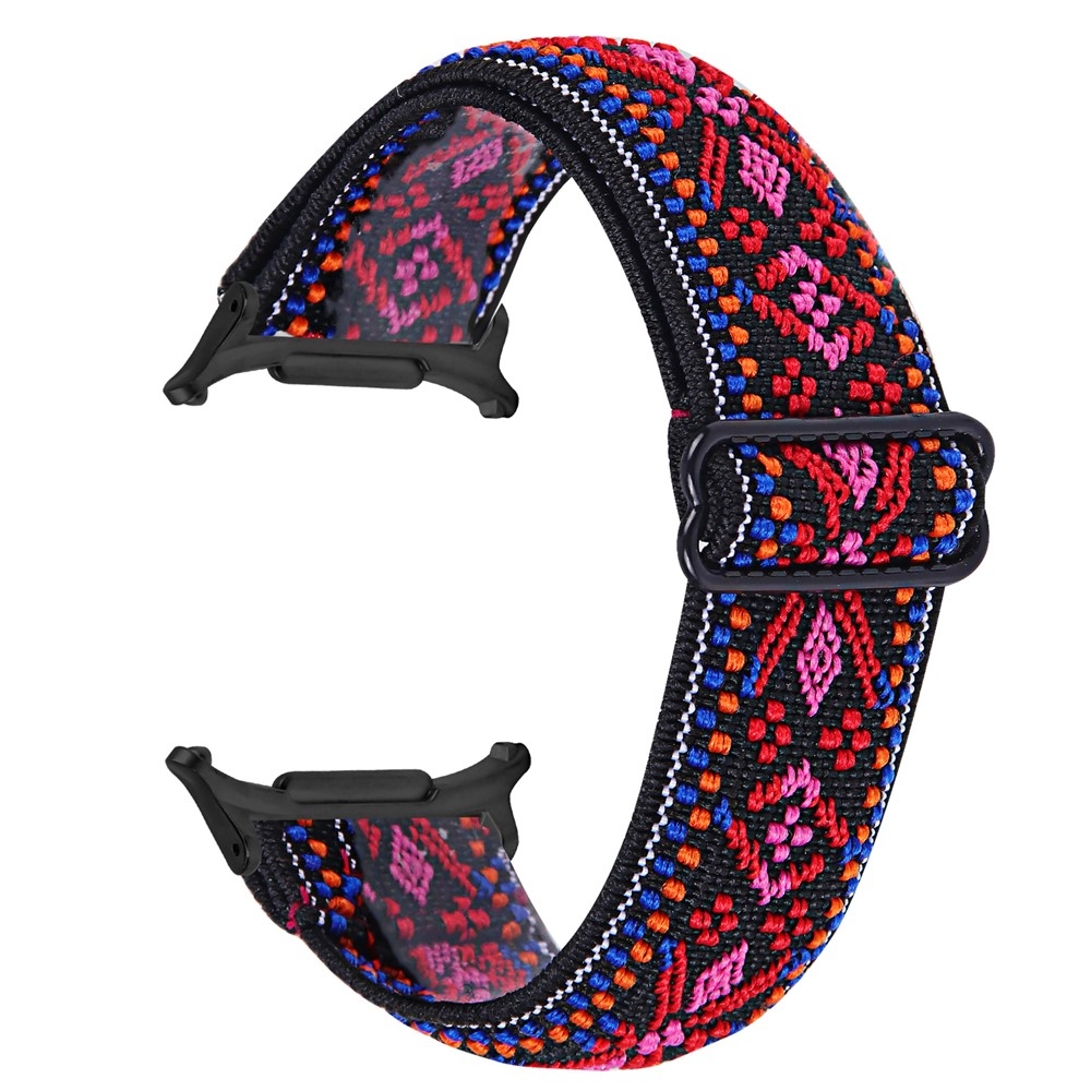 Arrow nylon rugalmas szíj a Samsung Galaxy Watch9 40 mm-es/44 mm-es modellhez – J mintázat