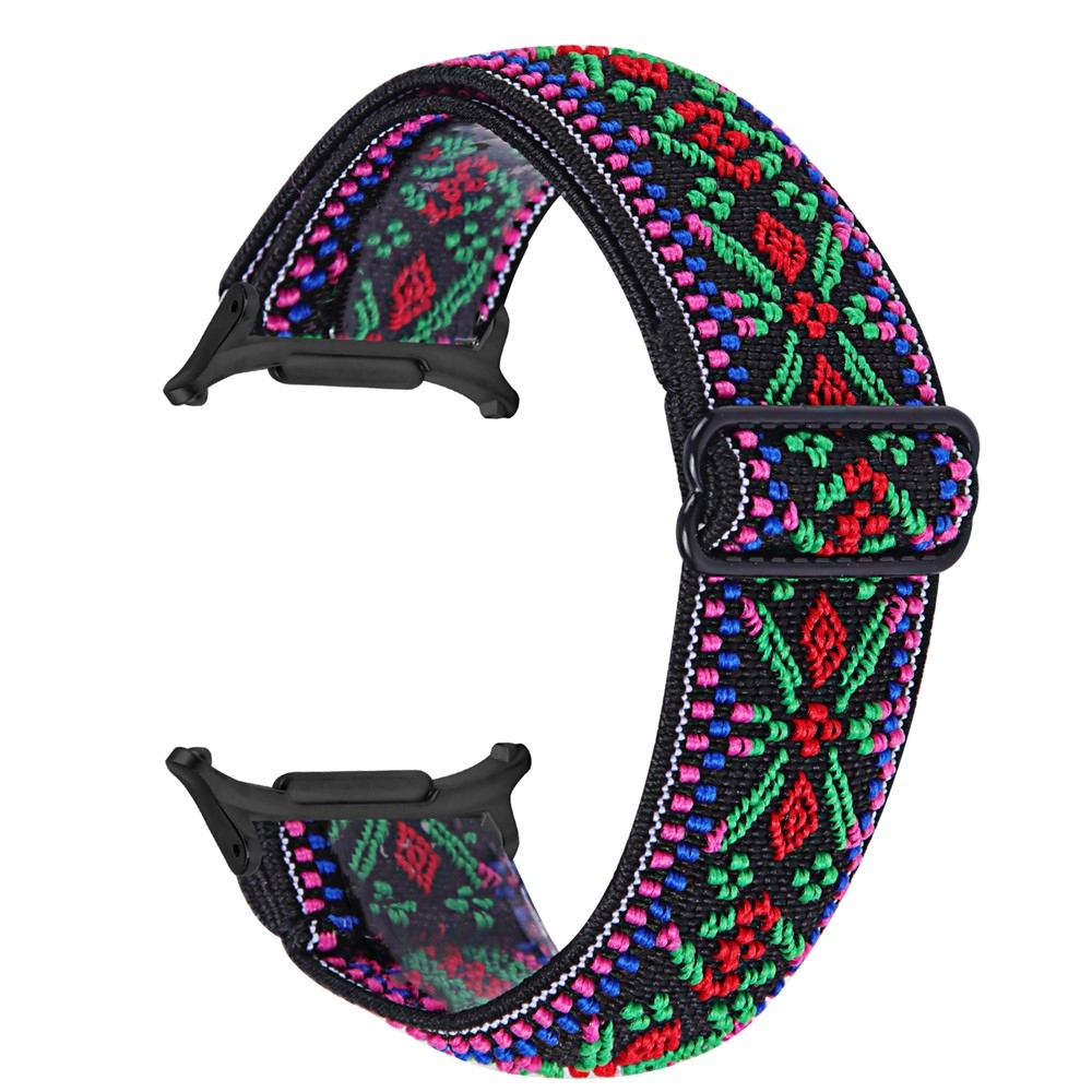 Arrow nylon rugalmas szíj a Samsung Galaxy Watch9 40 mm-es/44 mm-es modellhez – K mintázat