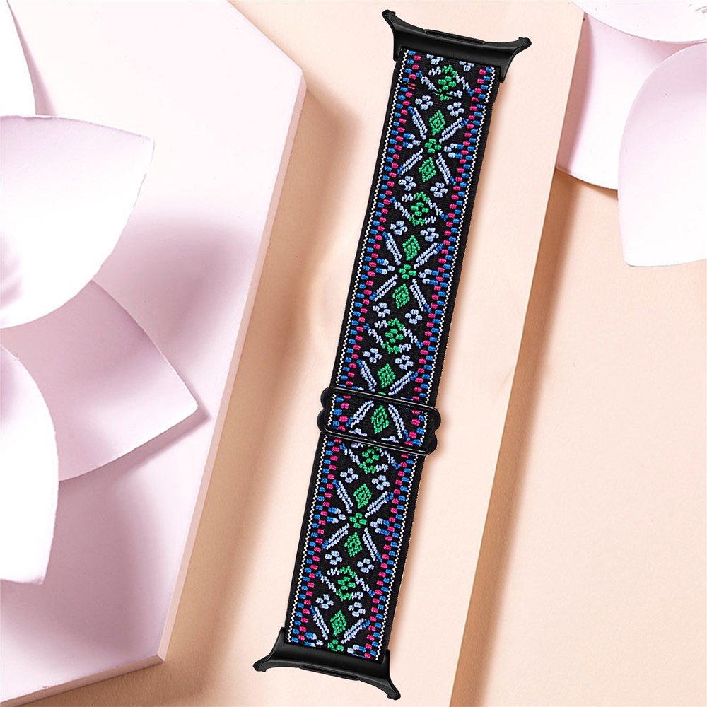 Arrow nylon rugalmas szíj a Samsung Galaxy Watch9 40 mm/44 mm-es modellhez – L mintázat