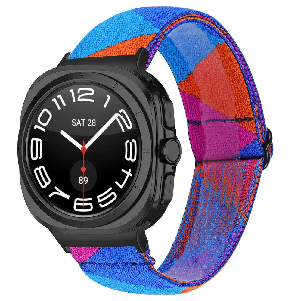 Arrow nylon rugalmas szíj a Samsung Galaxy Watch9 40 mm-es/44 mm-es modellhez – M mintázat