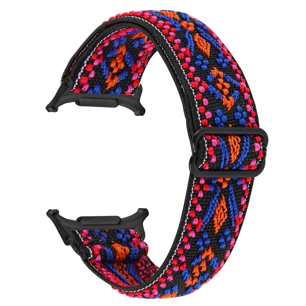 Arrow nylon rugalmas szíj a Samsung Galaxy Watch9 40 mm-es/44 mm-es modellhez – P mintázat