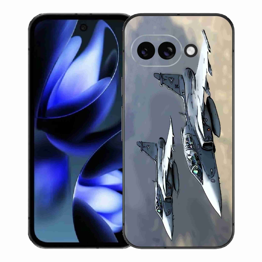 Gél borítás mmCase a Google Pixel 9a számára - vadászgépek