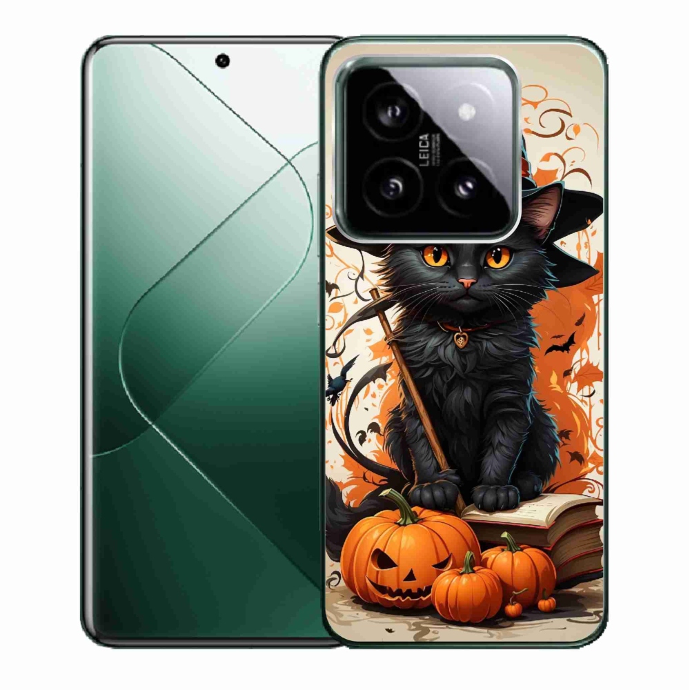 Gél borítás mmCase a Xiaomi 14 - macska varázslóhoz