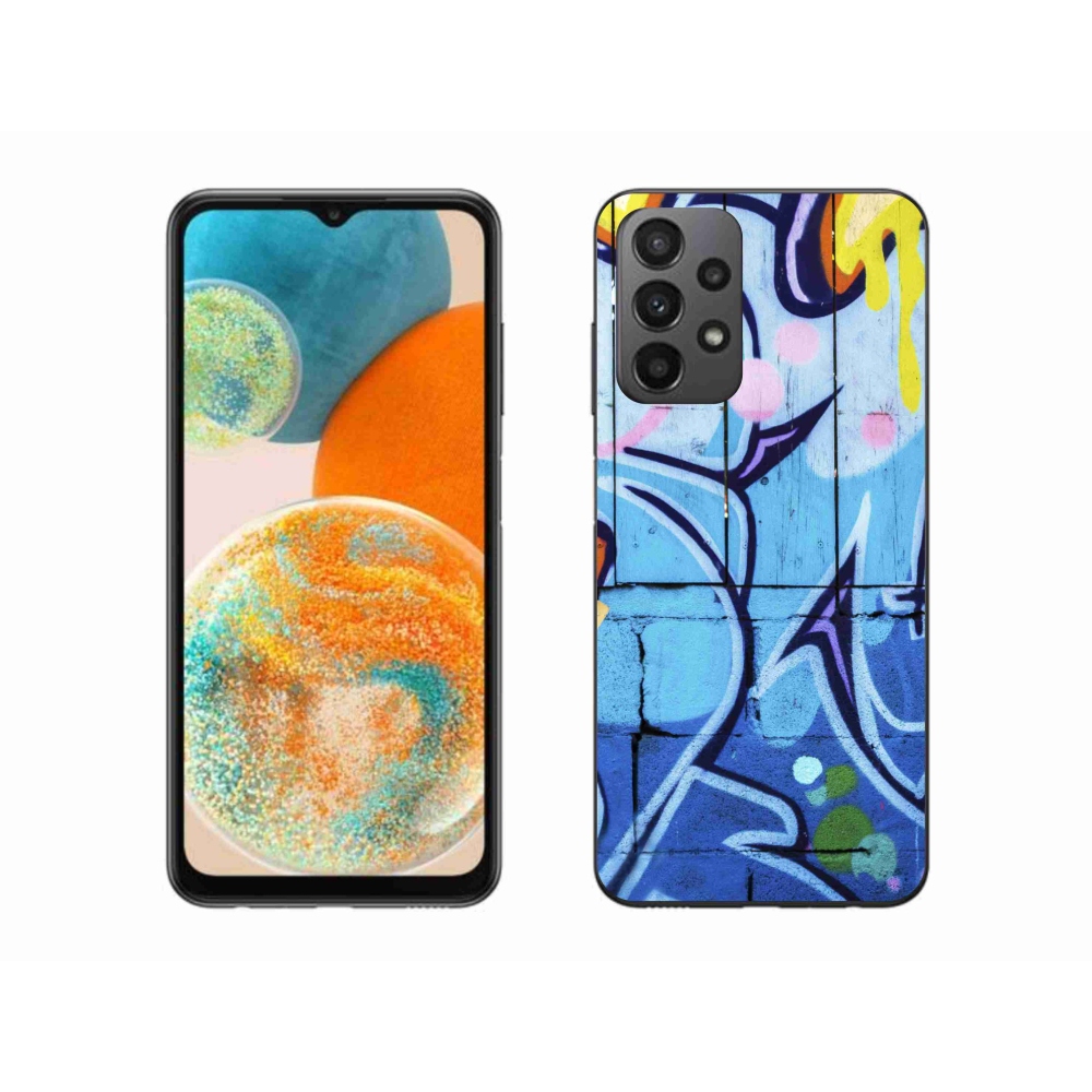 Zselés borítás mmCase Samsung Galaxy A23 4G/5G - graffiti