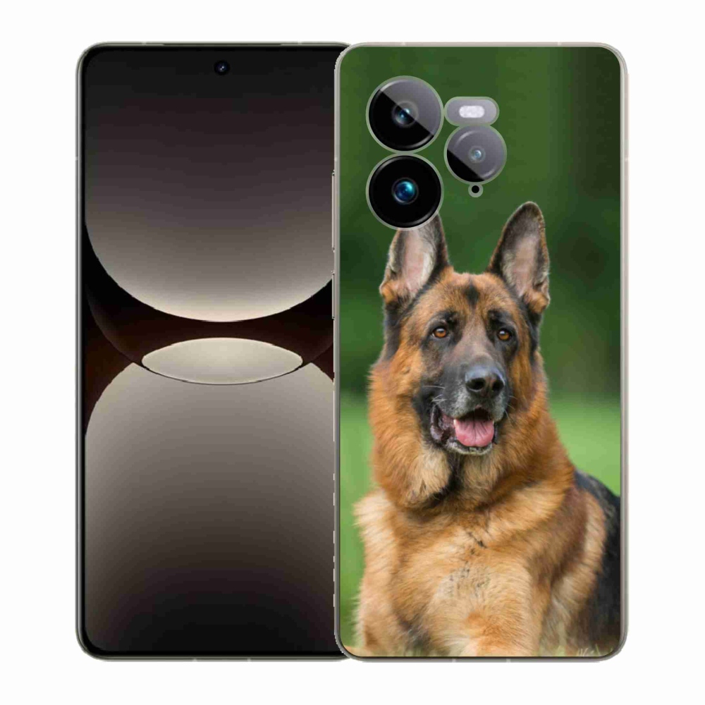 Gél borítás mmCase a Realme GT 7 Pro 5G számára - Német juhászkutya