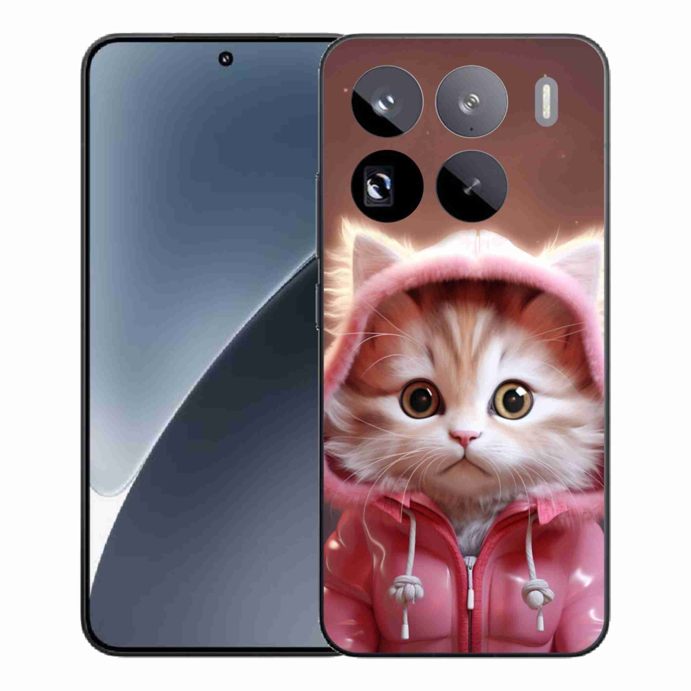 Gél borítás mmCase a Xiaomi 15 Pro-hoz - aranyos cica 3