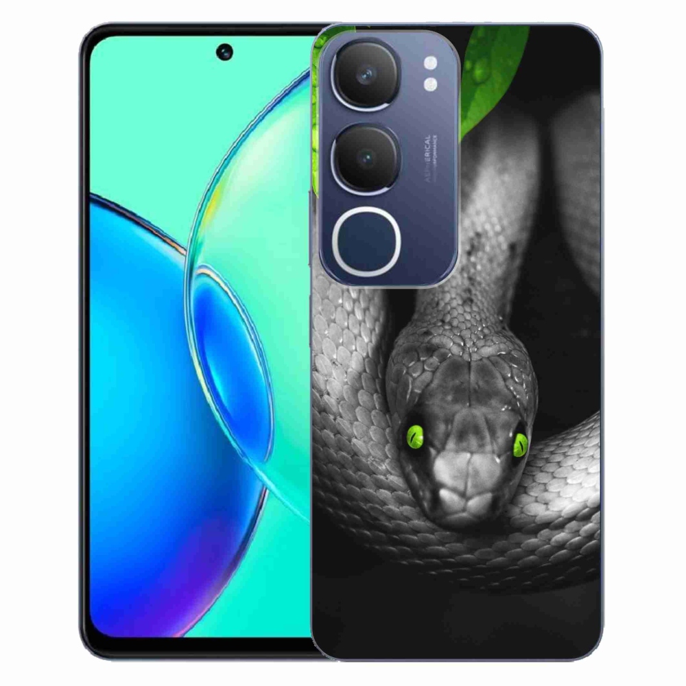 Gél védőburkolat mmCase a Vivo Y19s készülékhez - kígyó