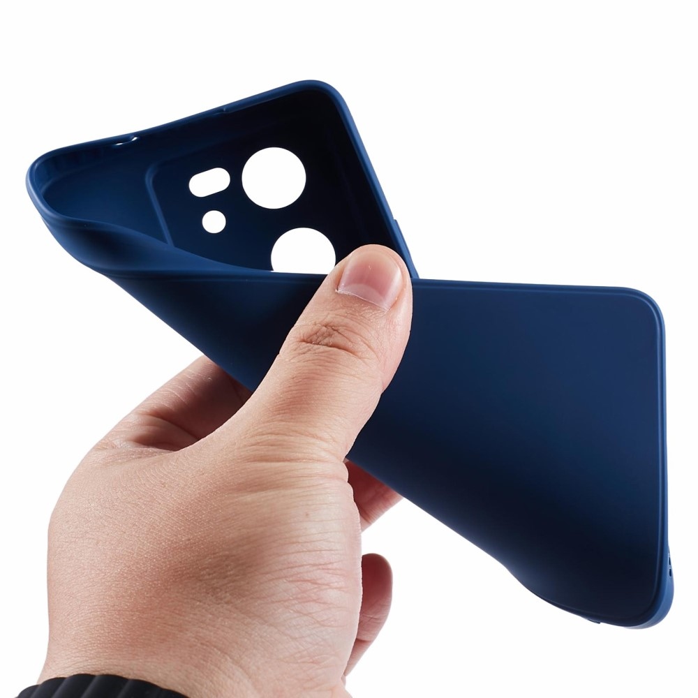 Edge zselés tok Xiaomi 13T/13T Pro készülékhez - sötétkék