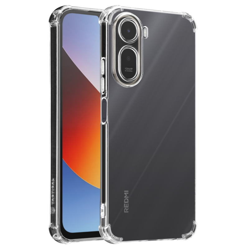 Tactical TPU Plyo tok a Xiaomi Redmi A7 Pro-hoz, átlátszó