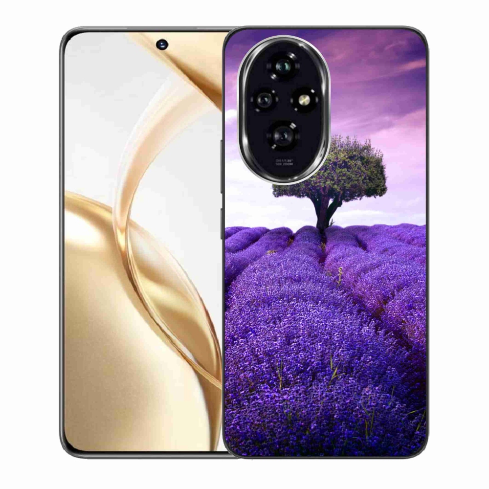 Zselés borító mmCase a Honor 200 5G készülékhez - levendula rét